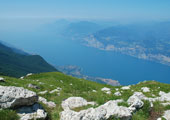 Der Gardasee, der blaueste See Italiens